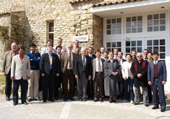 Participants in the Neutronics meeting in Cadarache.