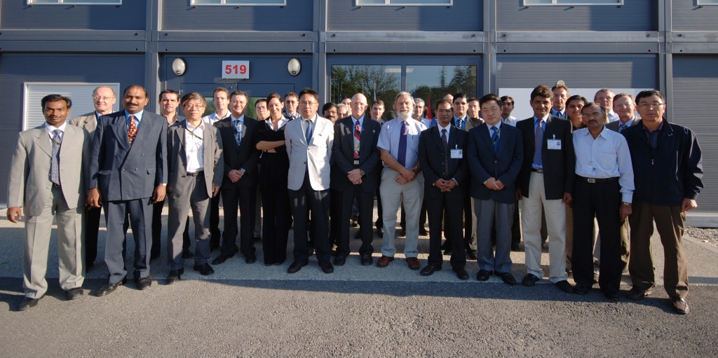 The participants to the conceptual design review of ITER's cooling water systems.