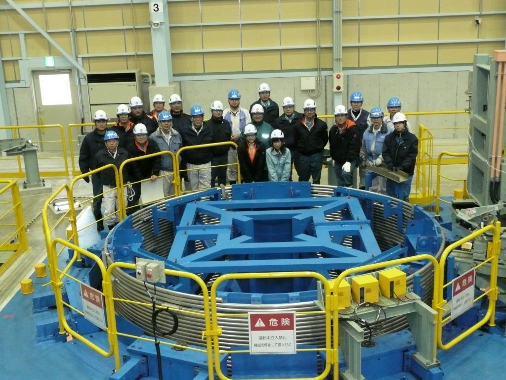 The first dummy copper conductor unit length measuring 760 metres was completed this week at Nippon Steel Engineering, Japan.