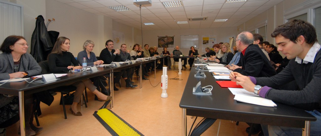 For the first time the communication division of CEA Cadarache met on the ITER premises. 
