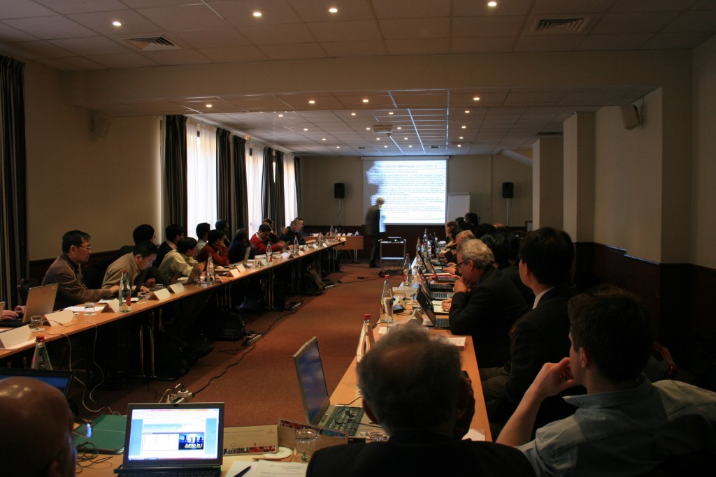 The Test Blanket Working Group during the Meeting at the Aquabella Hotel in Aix-en-Provence.
