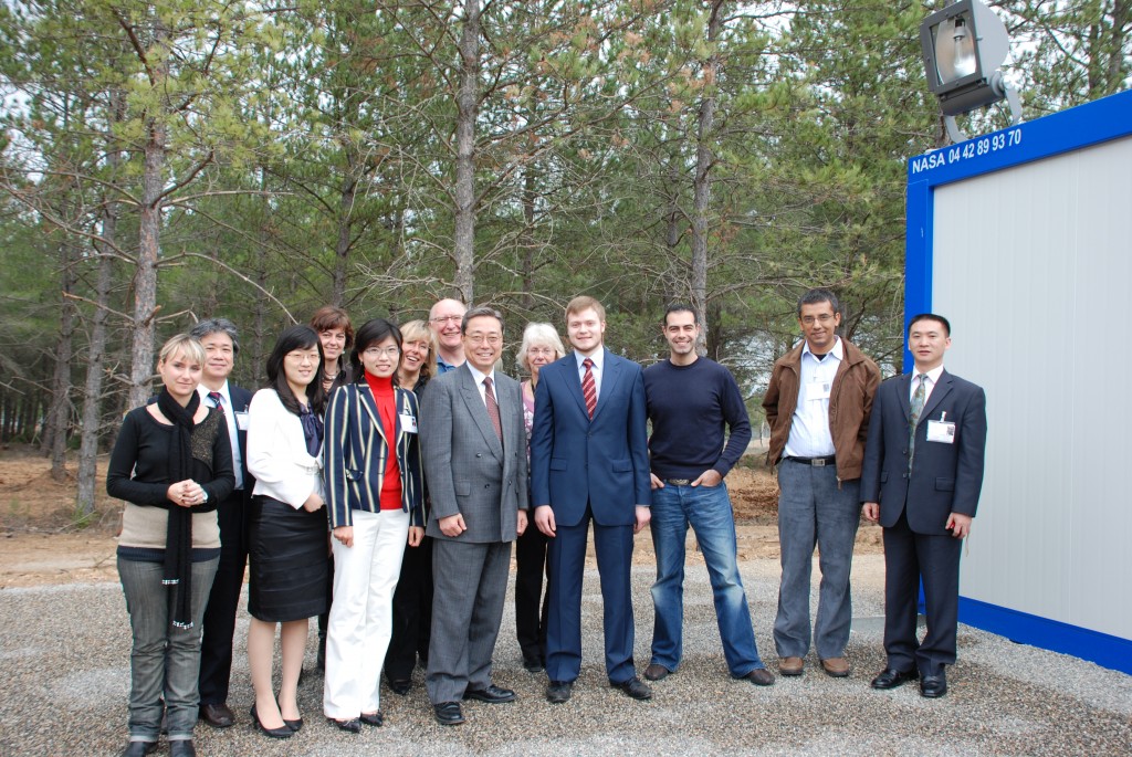 One goal, one voice: The International ITER Communications Team (with DG Kaname Ikeda) at the first meeting in Cadarache.