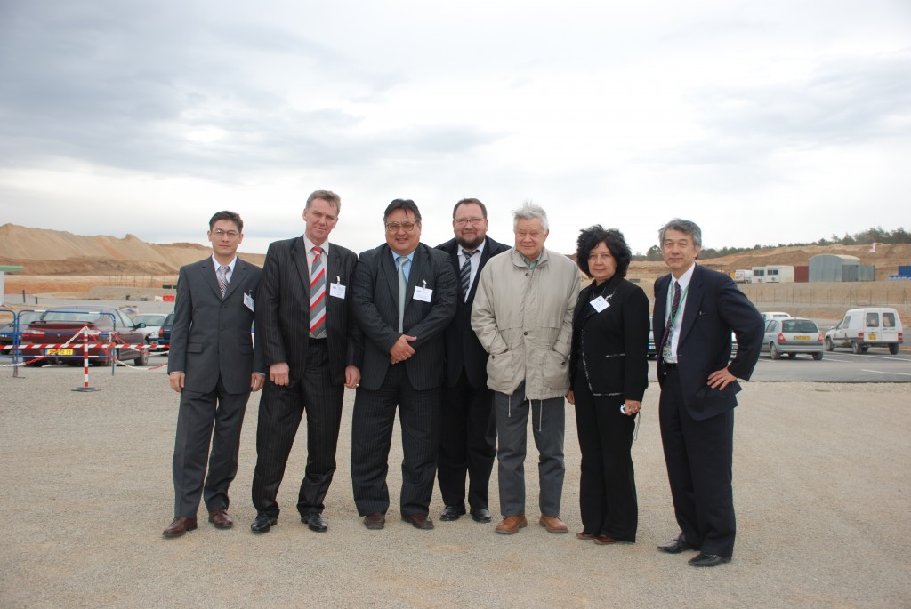 Possible new ITER Members: the delegation from Kazakhstan on site.