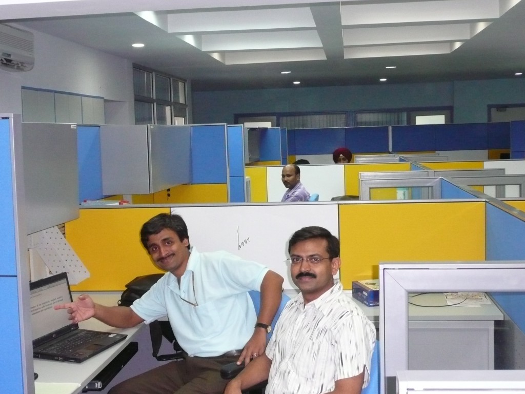 Staff of ITER India in their new office building.