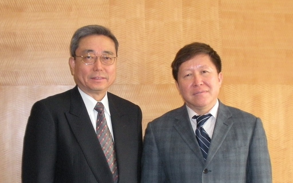 This morning in Beijing: DG Ikeda meets the Vice Minister of MOST, Cao Jianlin...