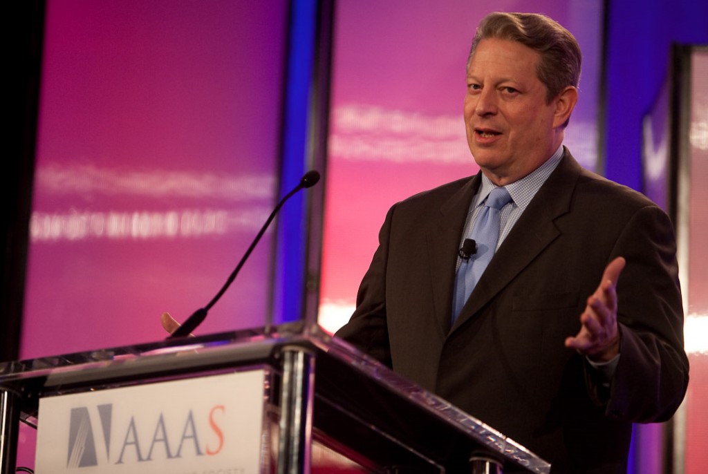 "Our world is in danger. We as a species must make a decision," former US Vice-President Al Gore appealed to scientists at this year's AAAS Assembly in Chicago. © Colella Photography, 2009