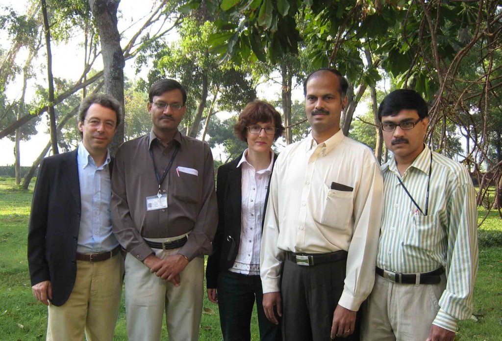 Alessandro Tessini, K.K. Gotewal, Magali Benchikhoune, R. Subramanian and V. Chaudhari (left to right).