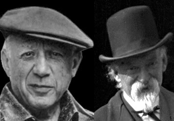 Pablo Picasso and Paul Cézanne.