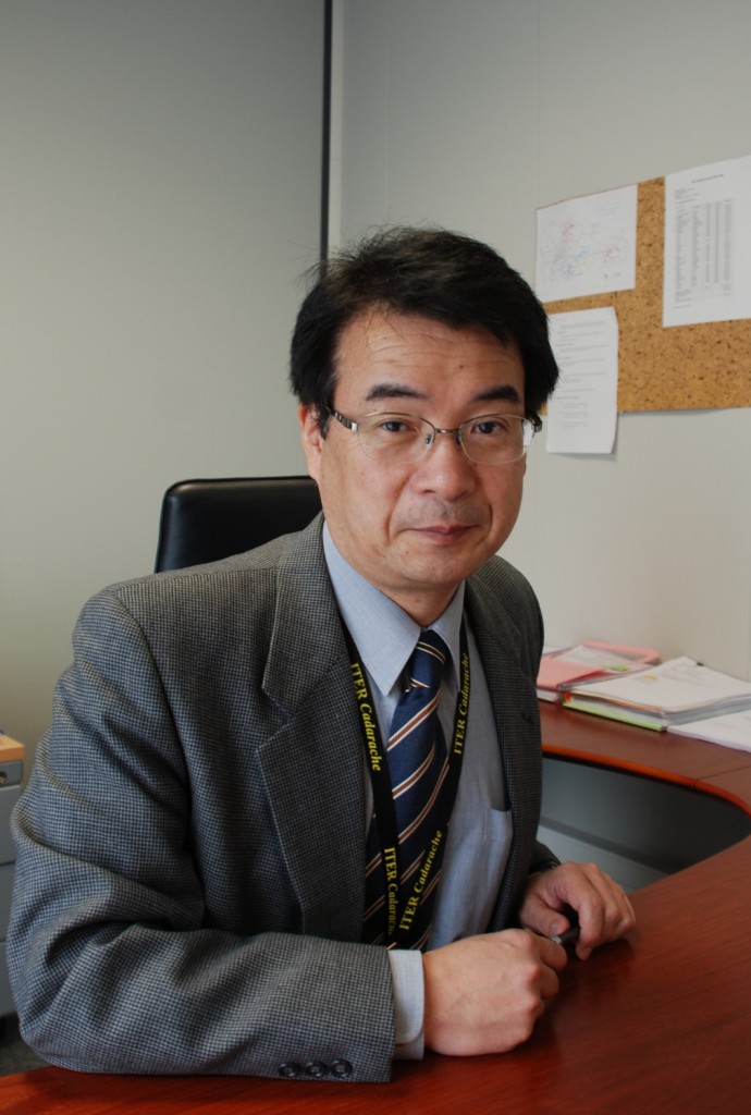 Eisuke Tada has devoted twenty years of his life to ITER.