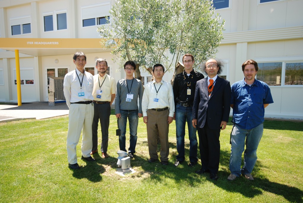 Professor Hiraki and his team came to test their record-breaking data transfer technique at ITER.