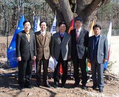 The Korean delegation.