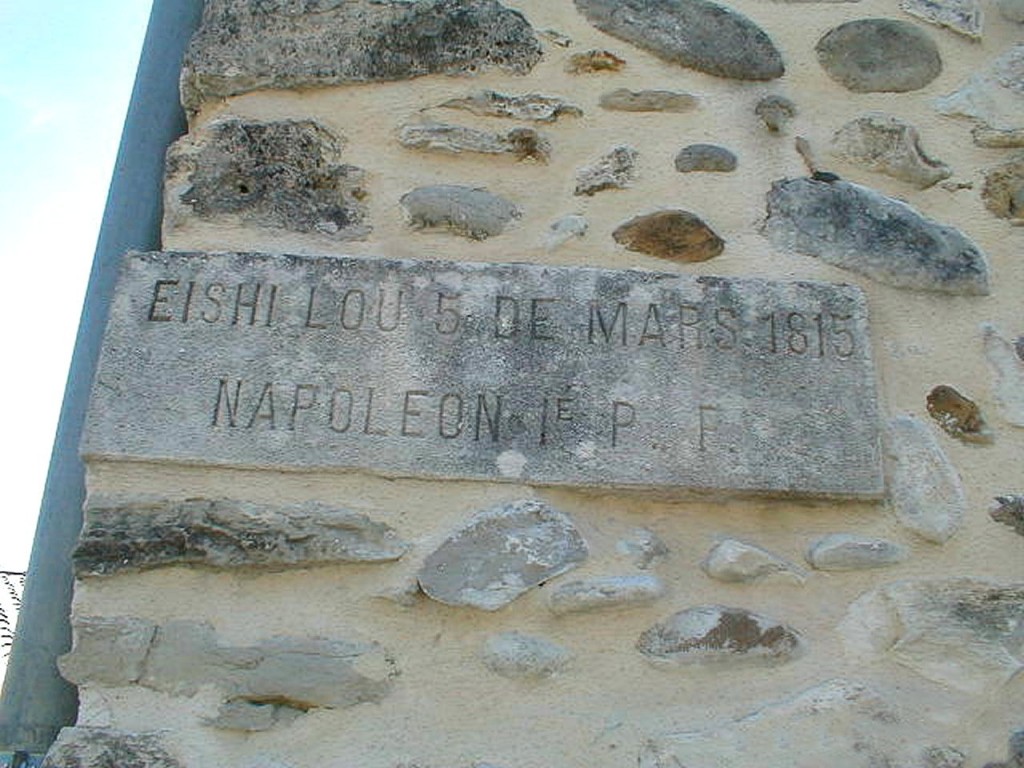 The stone plaque in Volonne: a very small event in a much larger story.