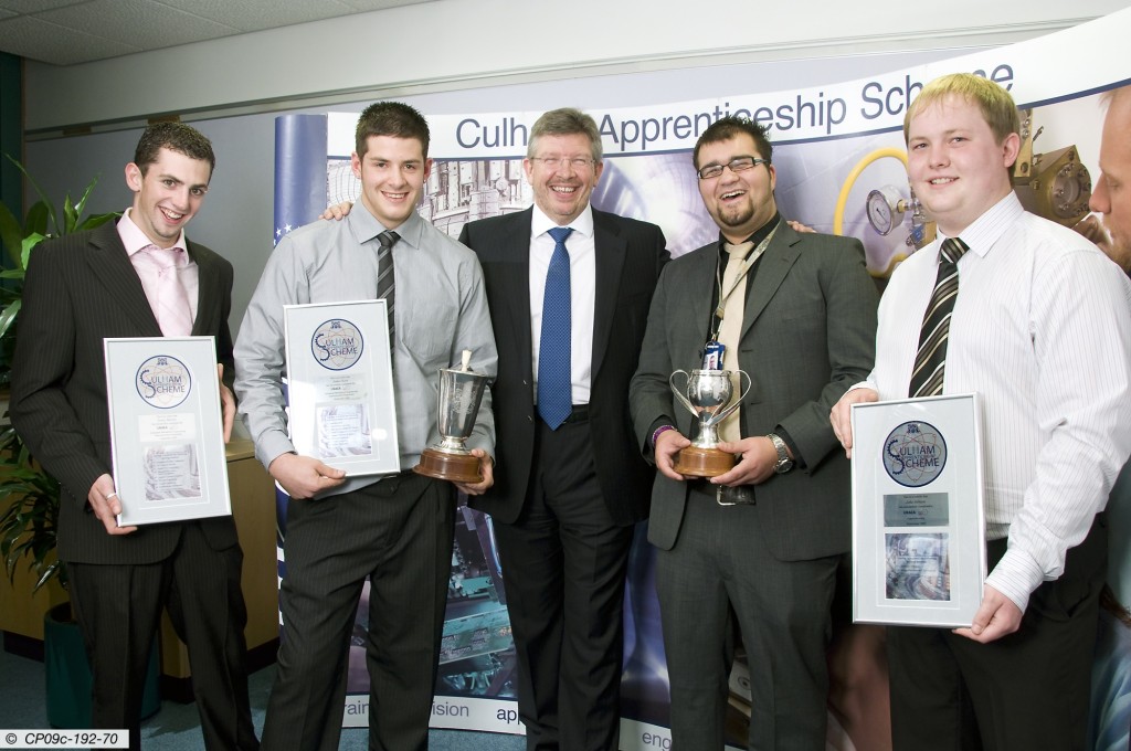 Formula-One mastermind Ross Brawn was the guest of honour at UKAEA's annual apprentice prize-giving event at Culham this week.