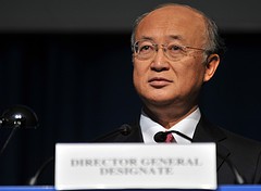 Ambassador Yukiya Amano of Japan will become the next Director-General as of 1 December 2009. 