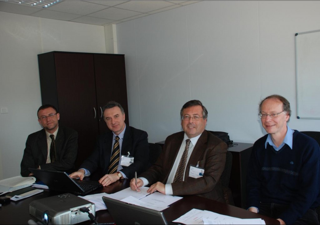 Kick- off meeting on 14 February: Arnaud Devred (ITER), Lucio Rossi (CERN), Philippe Lebrun (ITER), Neil Mitchell (ITER) 