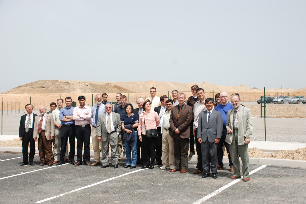 From the virtual world of computer modelling to the real world of site construction: the participants of the ITER Neutronics workshop. (Click to view larger version...)