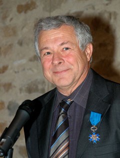 Michel Chatelier, after receiving the Order Nationale du Mérite.