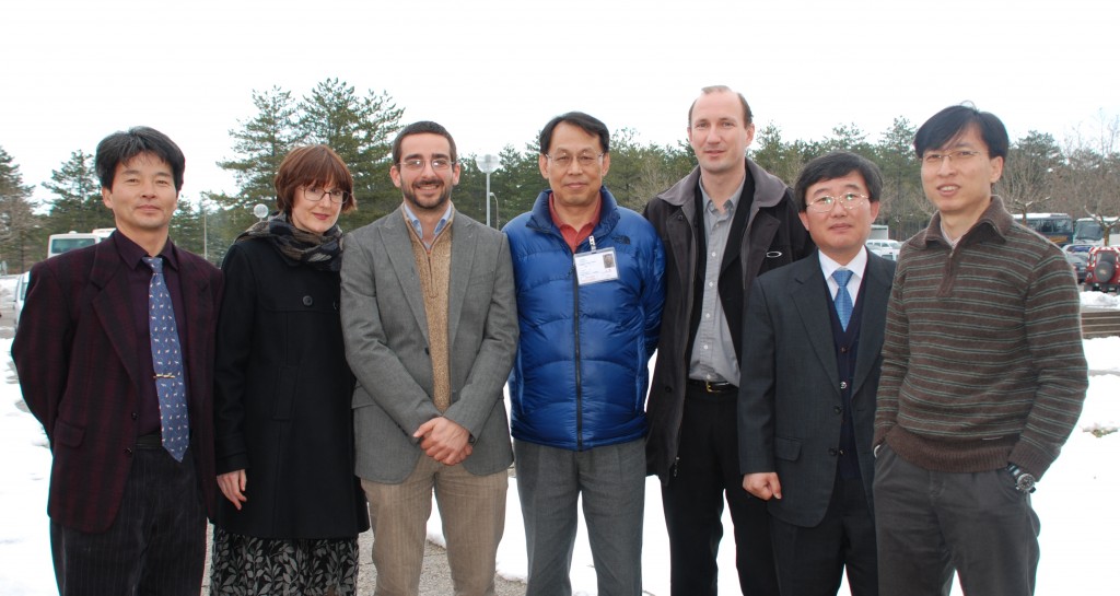 Managing a smile in difficult boundary conditions: the delegation from Korea with ITER Organization staff members.