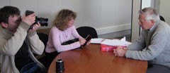 ITER DDG Valery Chuyanov is interviewed by Svetlana Sukhova, special correspondent of the weekly Russian journal ITOGI.