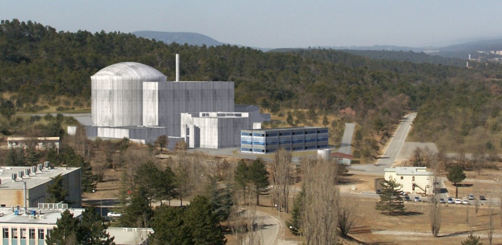 An artist's view of the research reactor RJH which will be operational in 2014. © CEA-Cadarache (Click to view larger version...)